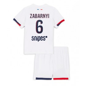 Dětské fotbalový komplet Paris Saint-Germain Illia Zabarnyi #6 Venkovní košile 2025-26 Krátkým Rukávem